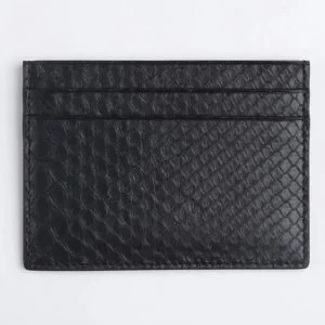 Snake skin card holder
